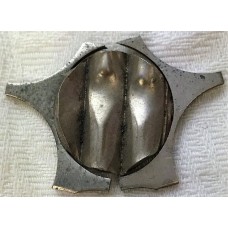 UNITED STATES OF AMERICA . UNDATED . WAFFLED COIN AND WEBBING . BLANK . ERROR